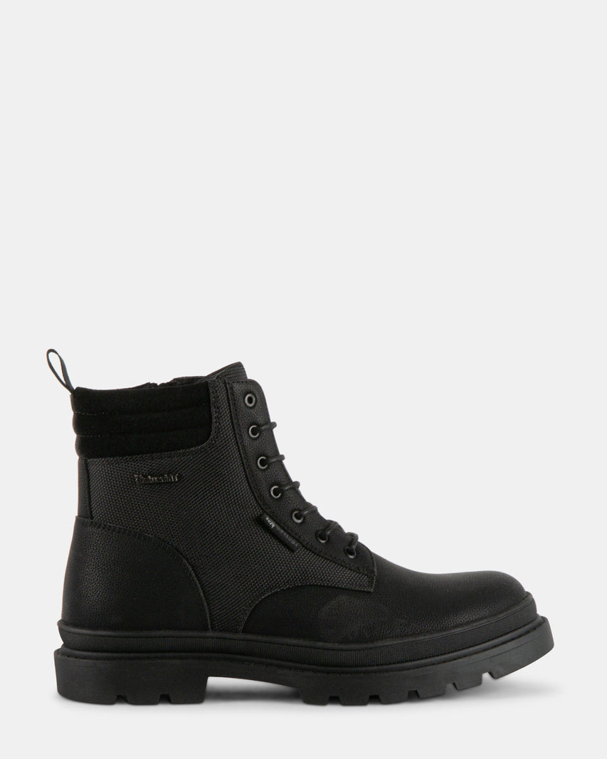 CEDRIC BLACK LEATHER - Men's Shoes - Steve Madden Canada