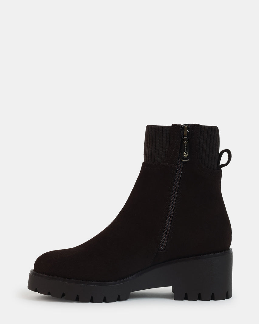 DELTA BROWN SUEDE - Women's Shoes - Steve Madden Canada