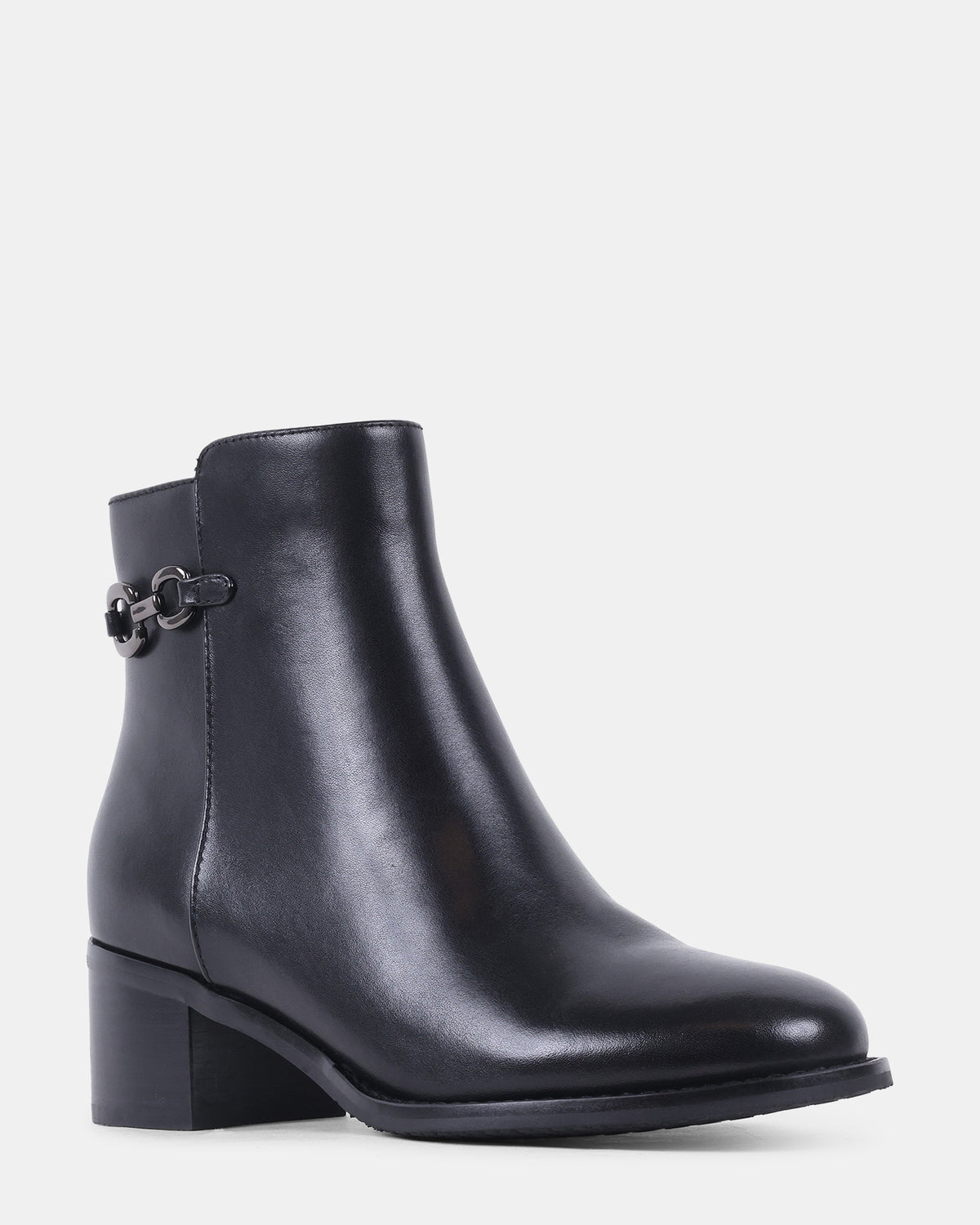 GAYLINE BLACK LEATHER - view 2
