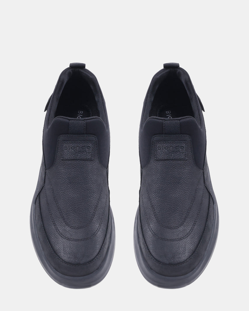 MILLO BLACK NUBUCK - Men's Shoes - Steve Madden Canada - view 6