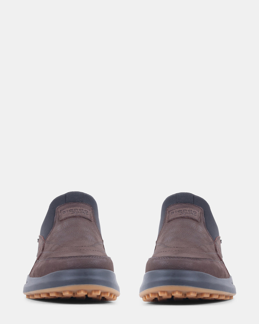 MILLO BROWN NUBUCK - Men's Shoes - Steve Madden Canada - view 3