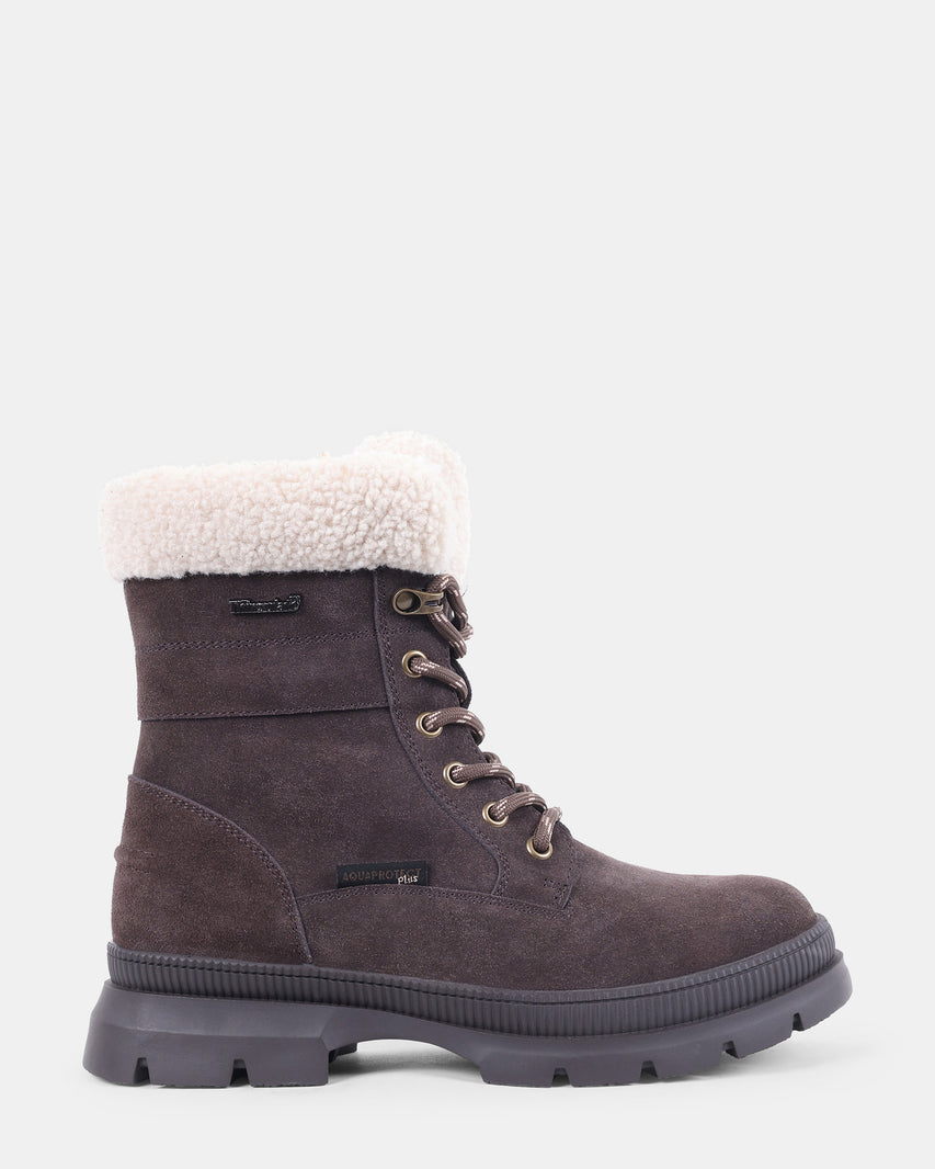 NEVAEH BROWN SUEDE