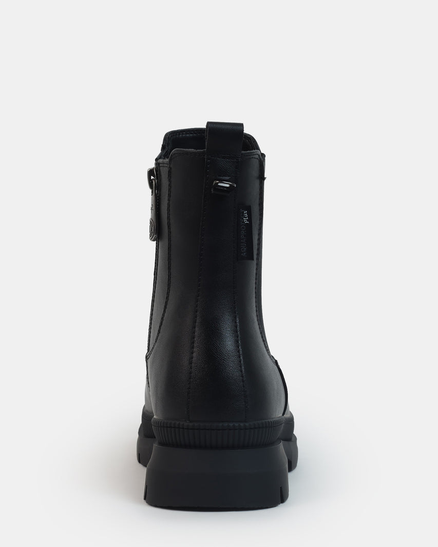 NOELENE BLACK LEATHER - Women's Shoes - Steve Madden Canada - view 6