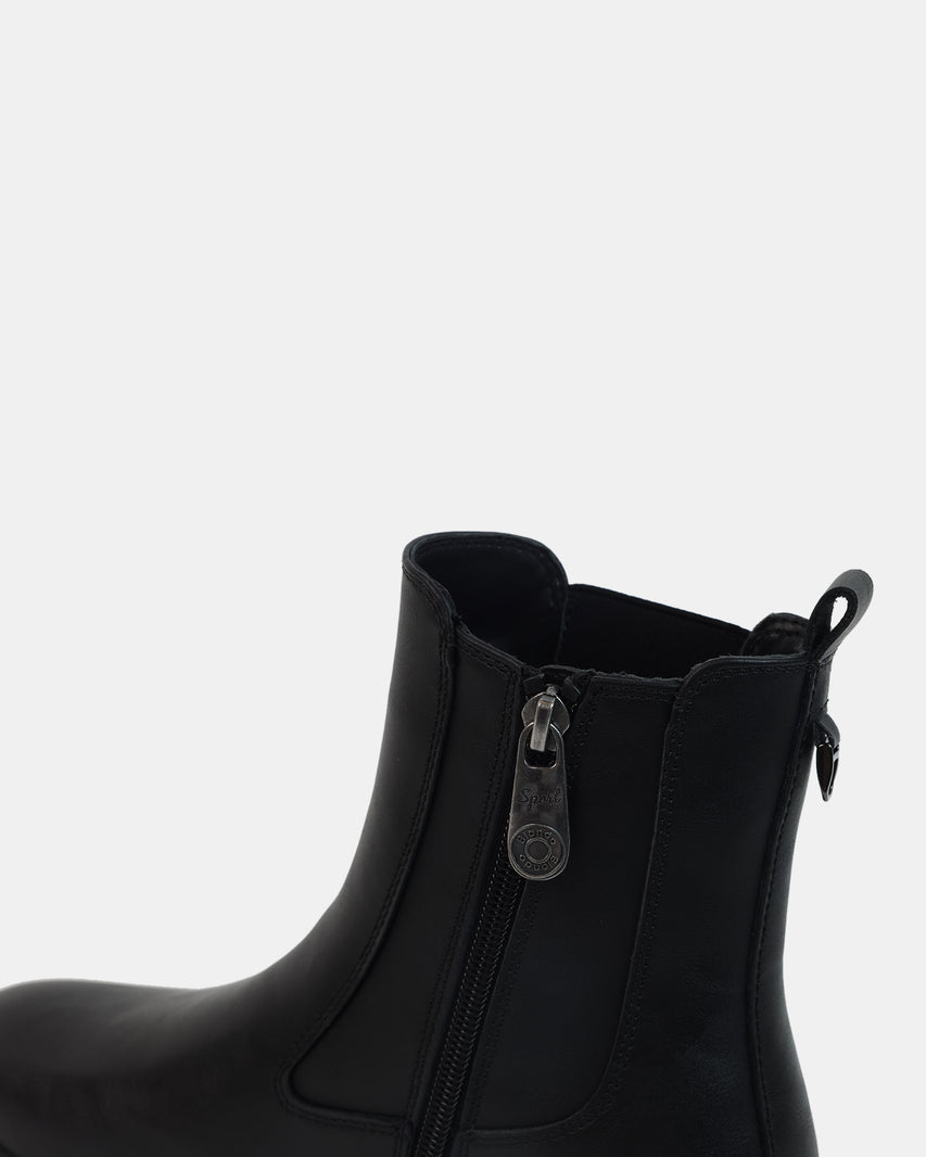 NOELENE BLACK LEATHER - Women's Shoes - Steve Madden Canada - view 7