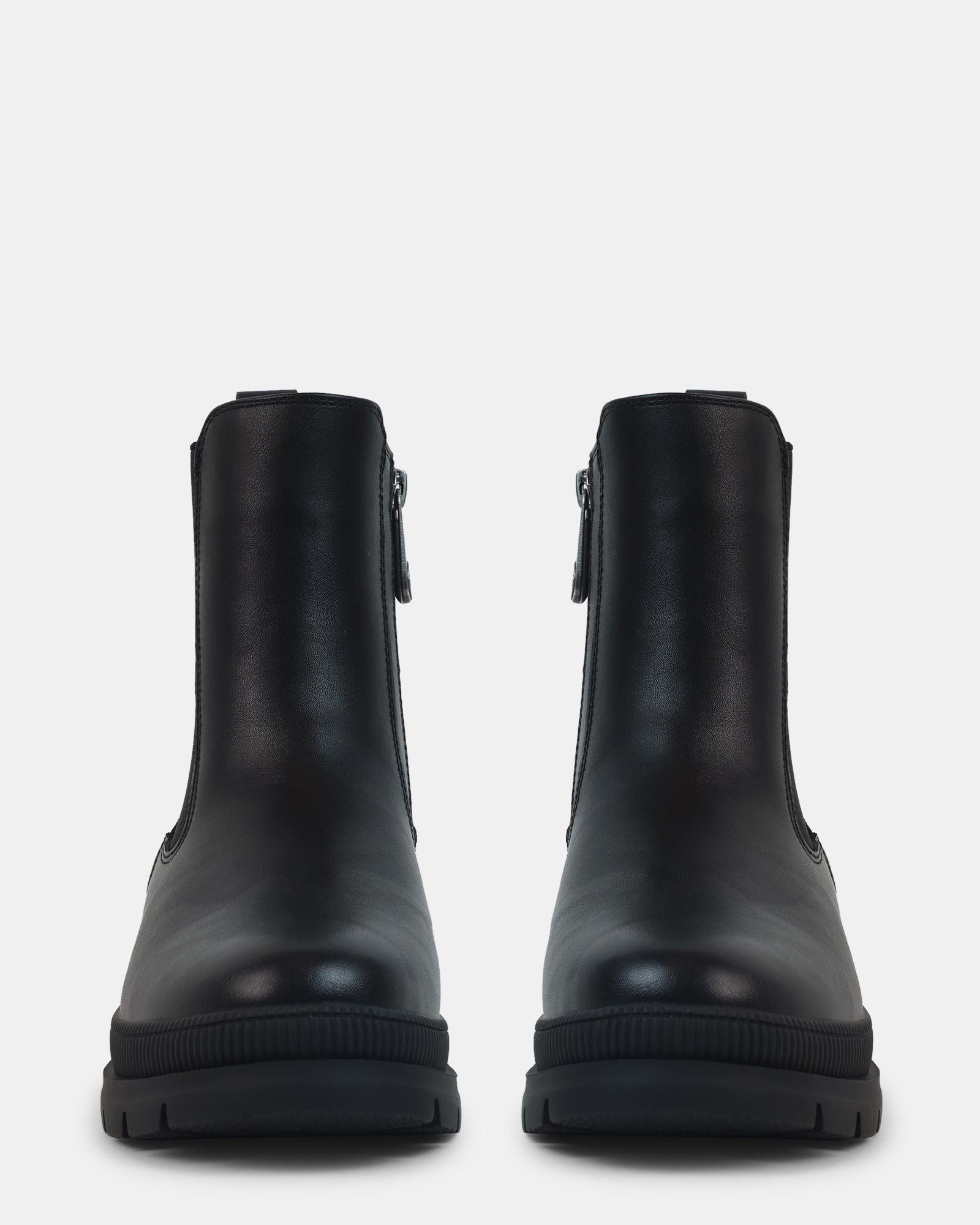 NOELENE BLACK LEATHER - Women's Shoes - Steve Madden Canada - view 3