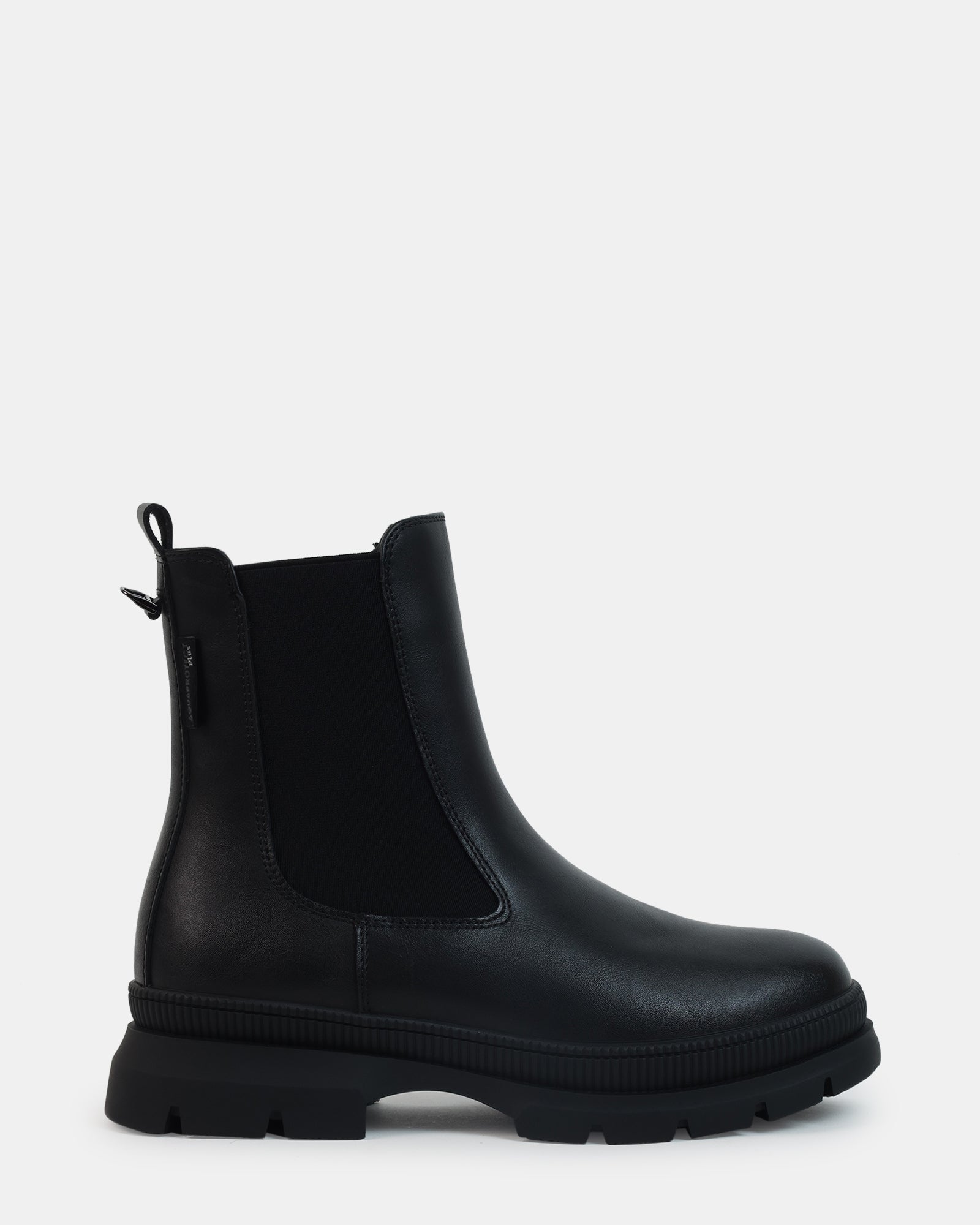NOELENE BLACK LEATHER - Women's Shoes - Steve Madden Canada