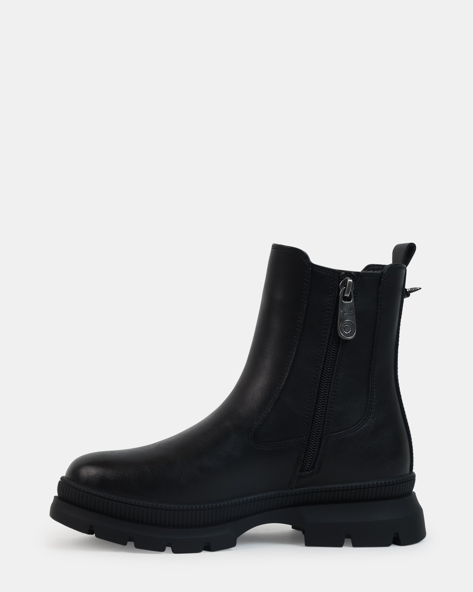 NOELENE BLACK LEATHER - Women's Shoes - Steve Madden Canada - view 4