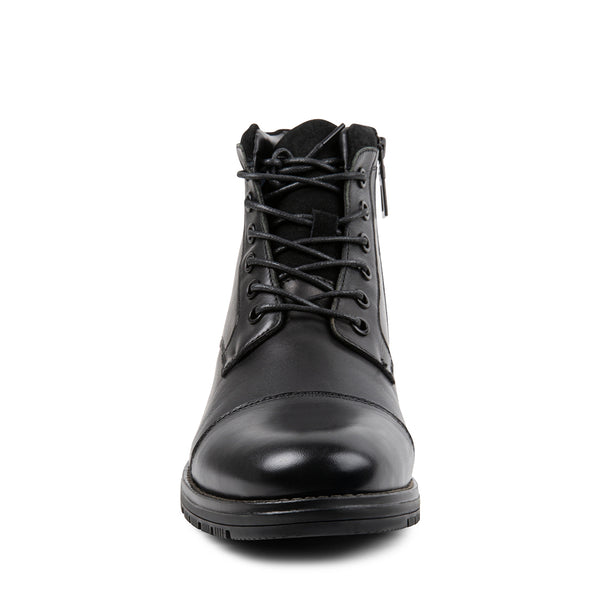 VINCE BLACK LEATHER - Men's Shoes - Steve Madden Canada
