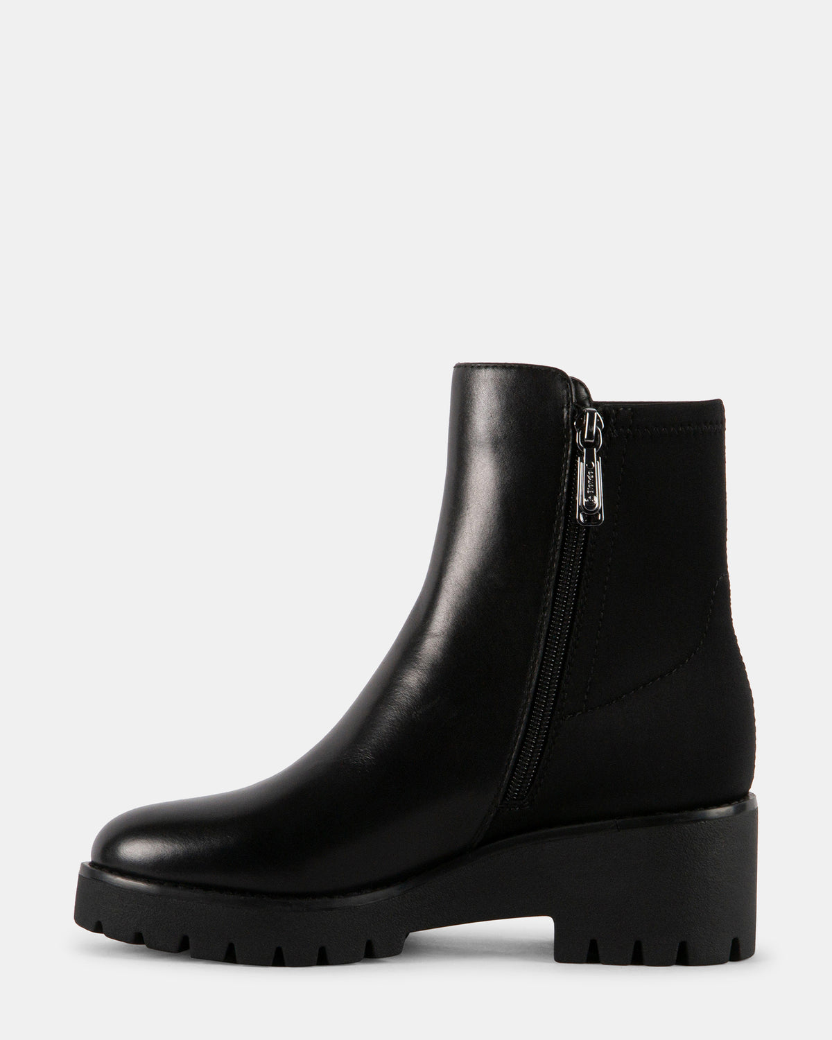 JIMENA BLACK LEATHER - Women's Shoes - Steve Madden Canada - view 4
