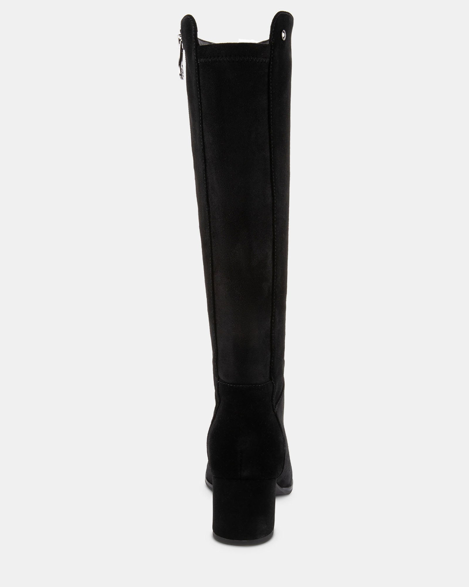 ARIANA Black Suede Waterproof Knee-High Boots Women's Blondo