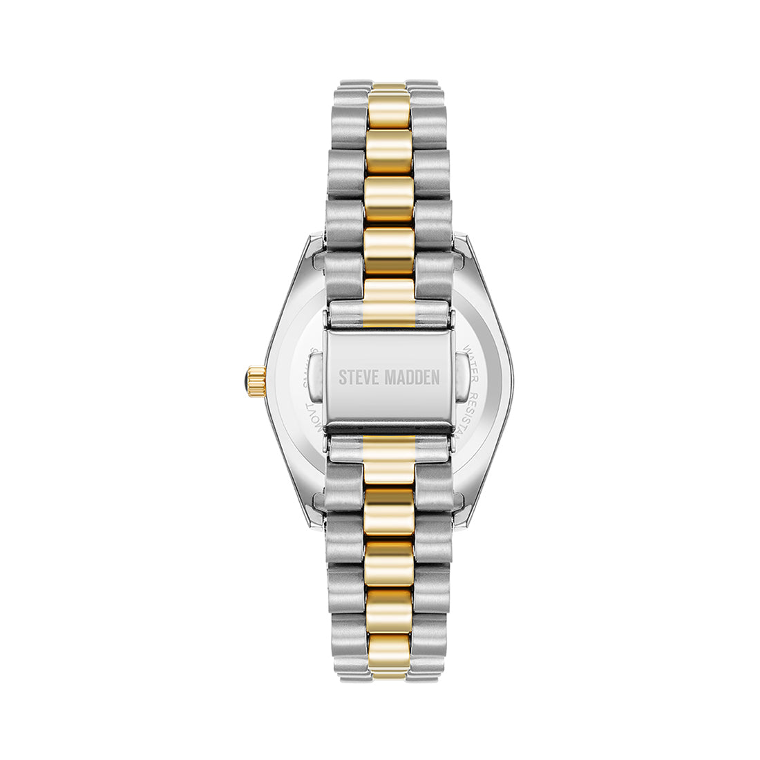 Silver Gold Two Tone Statement Watches Women's Designer