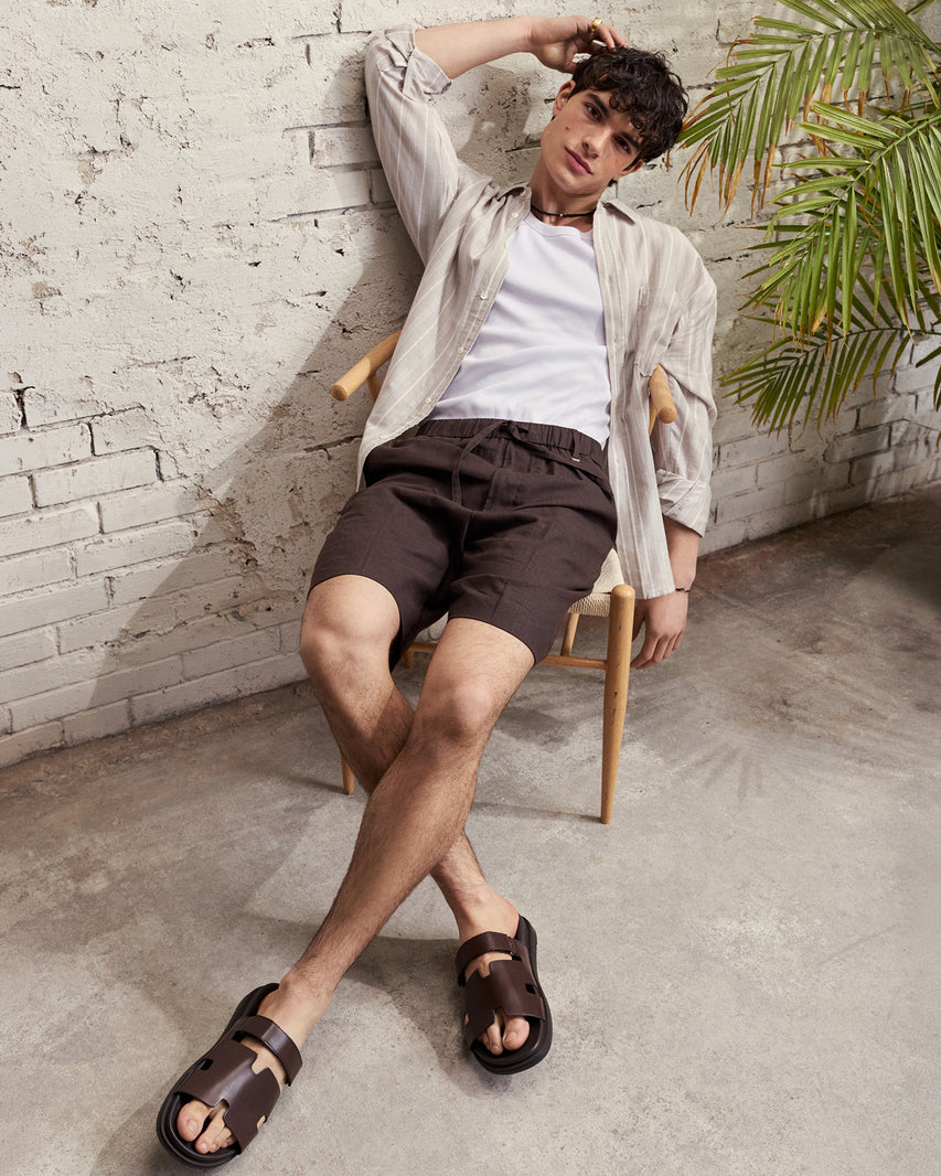 RENATO BROWN LEATHER - Men's Shoes - Steve Madden Canada - view 2