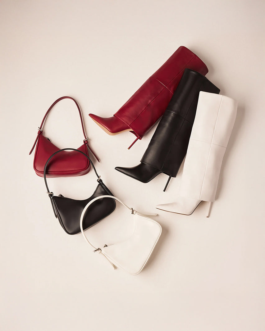 SMITH RED LEATHER - Women's Shoes - Steve Madden Canada