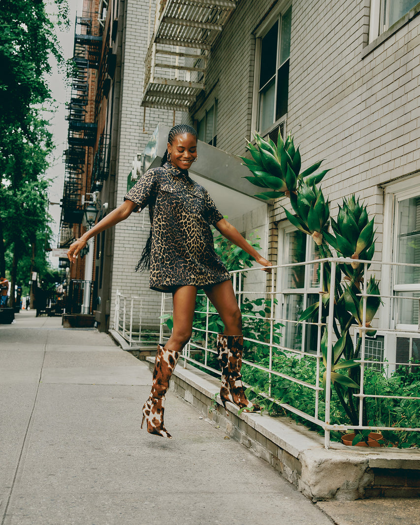 FREDDY DRESS CHEETAH - Clothing - Steve Madden Canada - view 8