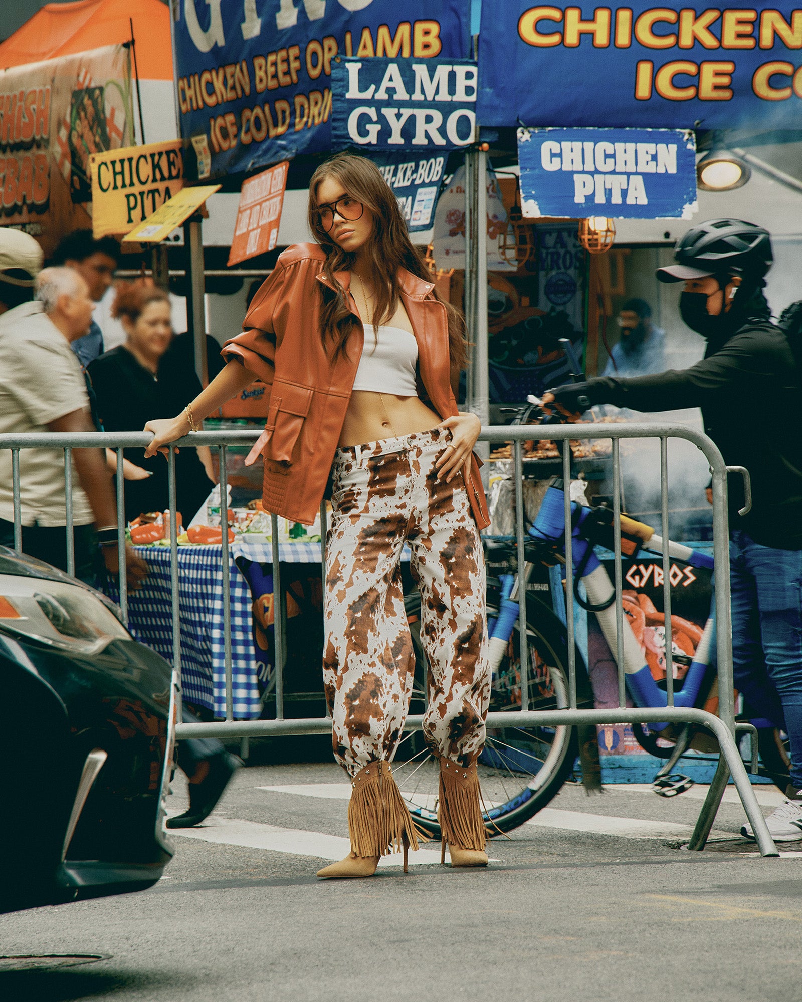 VEE JACKET DUSTY BRICK - Clothing - Steve Madden Canada