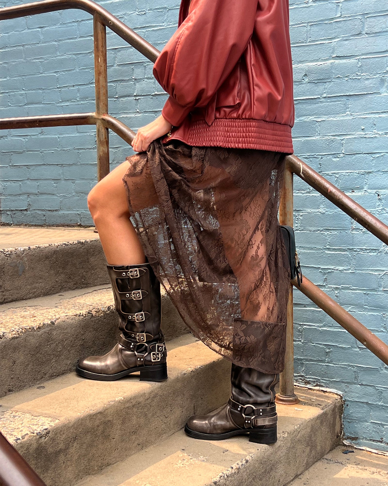 ROCKYY BROWN LEATHER - Women's Shoes - Steve Madden Canada