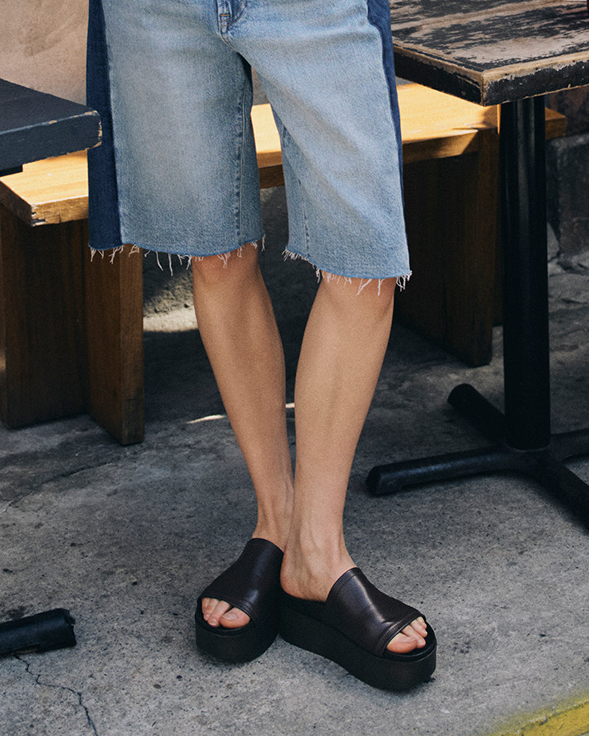 ARWEN BLACK LEATHER - Women's Shoes - Steve Madden Canada - view 6
