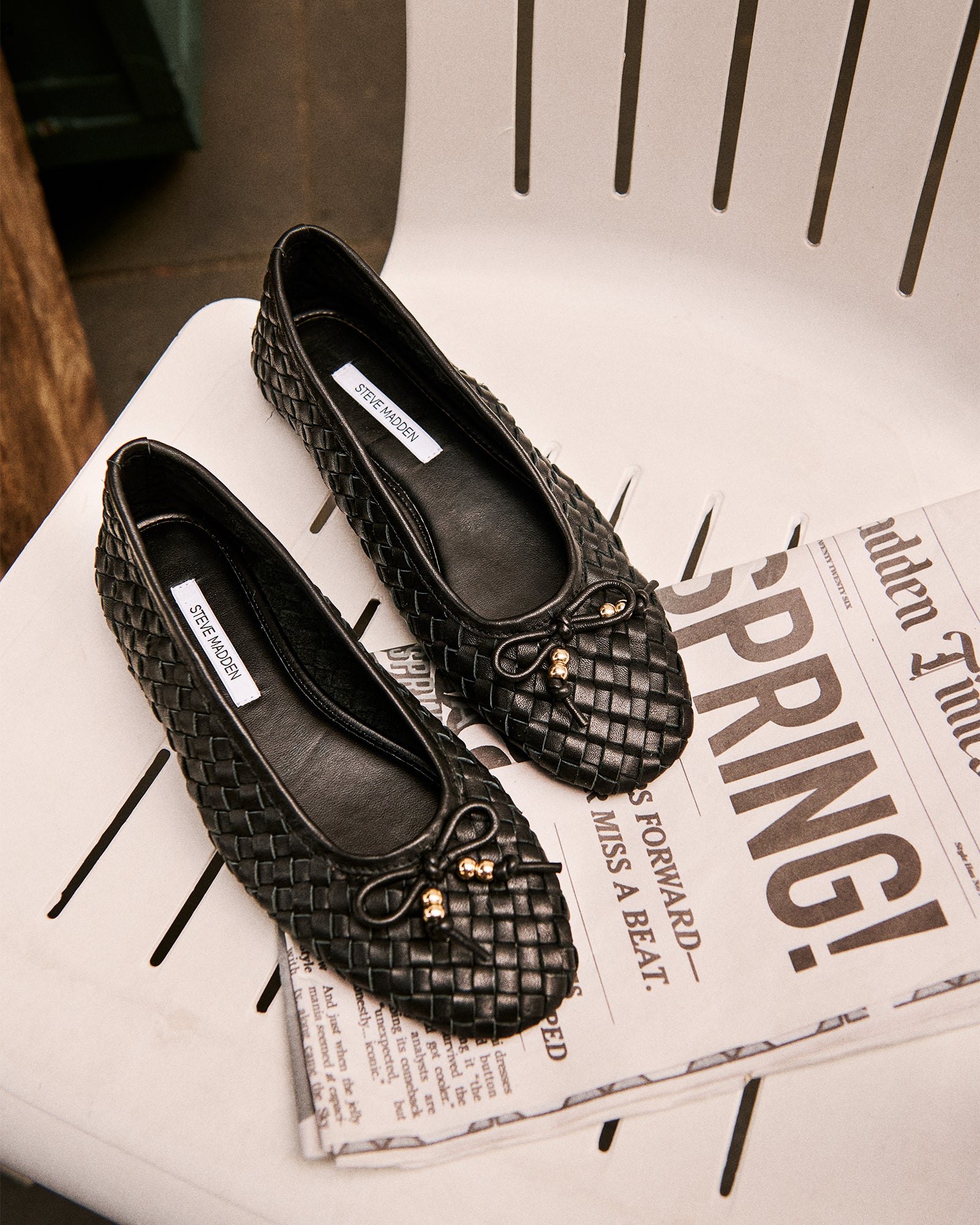 DIVY BLACK LEATHER - Women's Shoes - Steve Madden Canada - view 4
