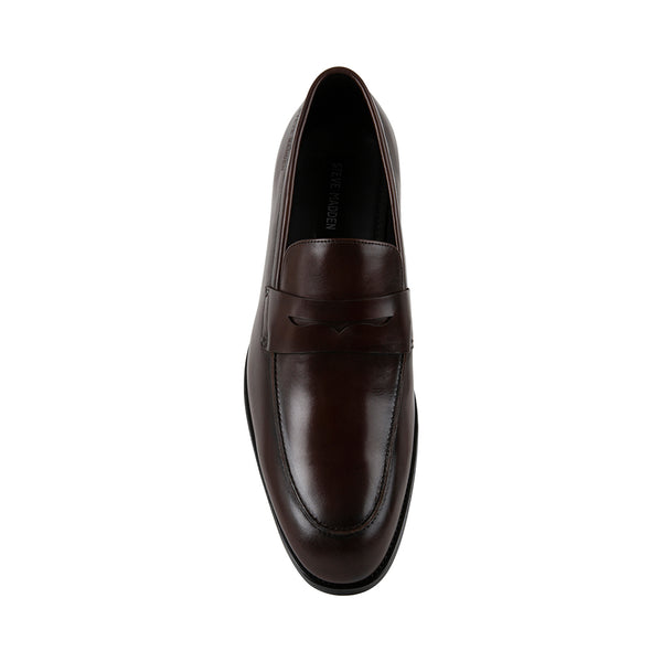EFRIAN BROWN LEATHER - Men's Shoes - Steve Madden Canada