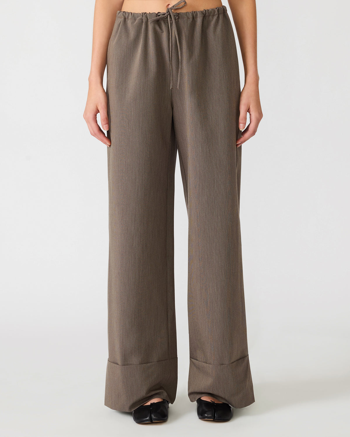 IDRA PANT BROWN - Clothing - Steve Madden Canada
