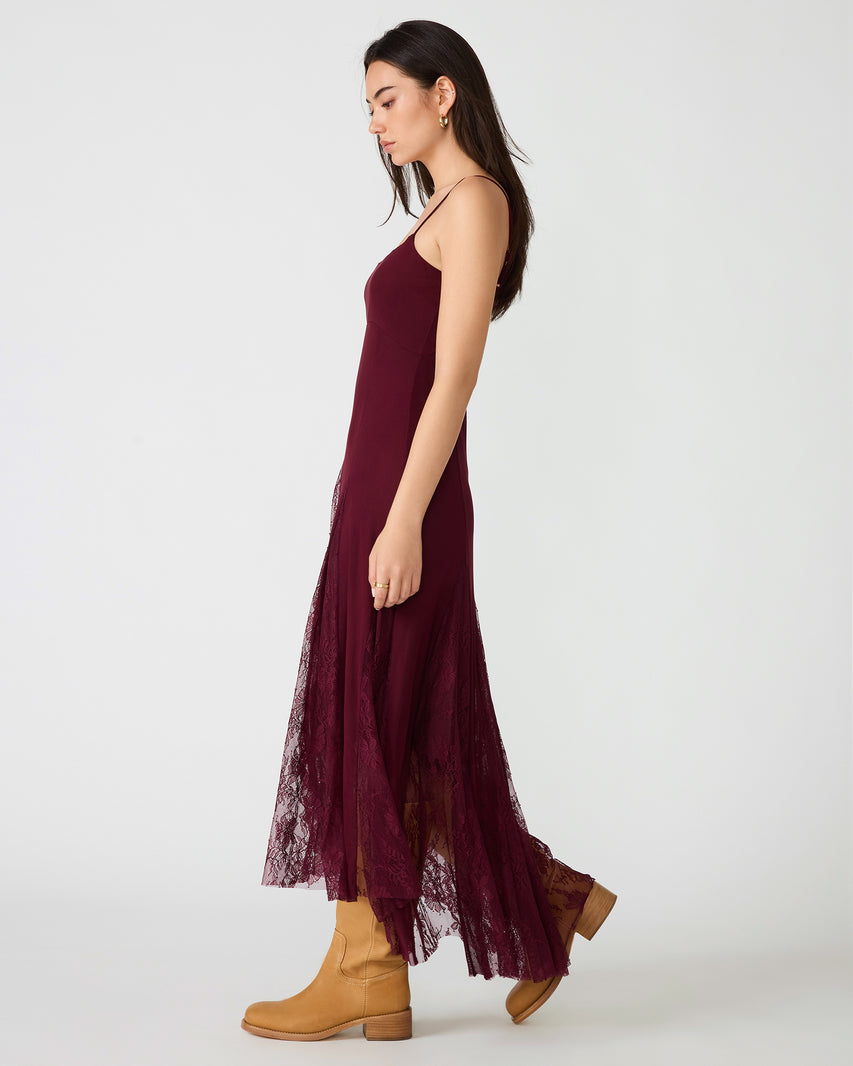 VITA DRESS PURPLE - Clothing - Steve Madden Canada - view 3