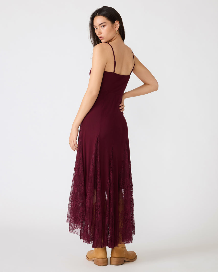 VITA DRESS PURPLE - Clothing - Steve Madden Canada - view 5
