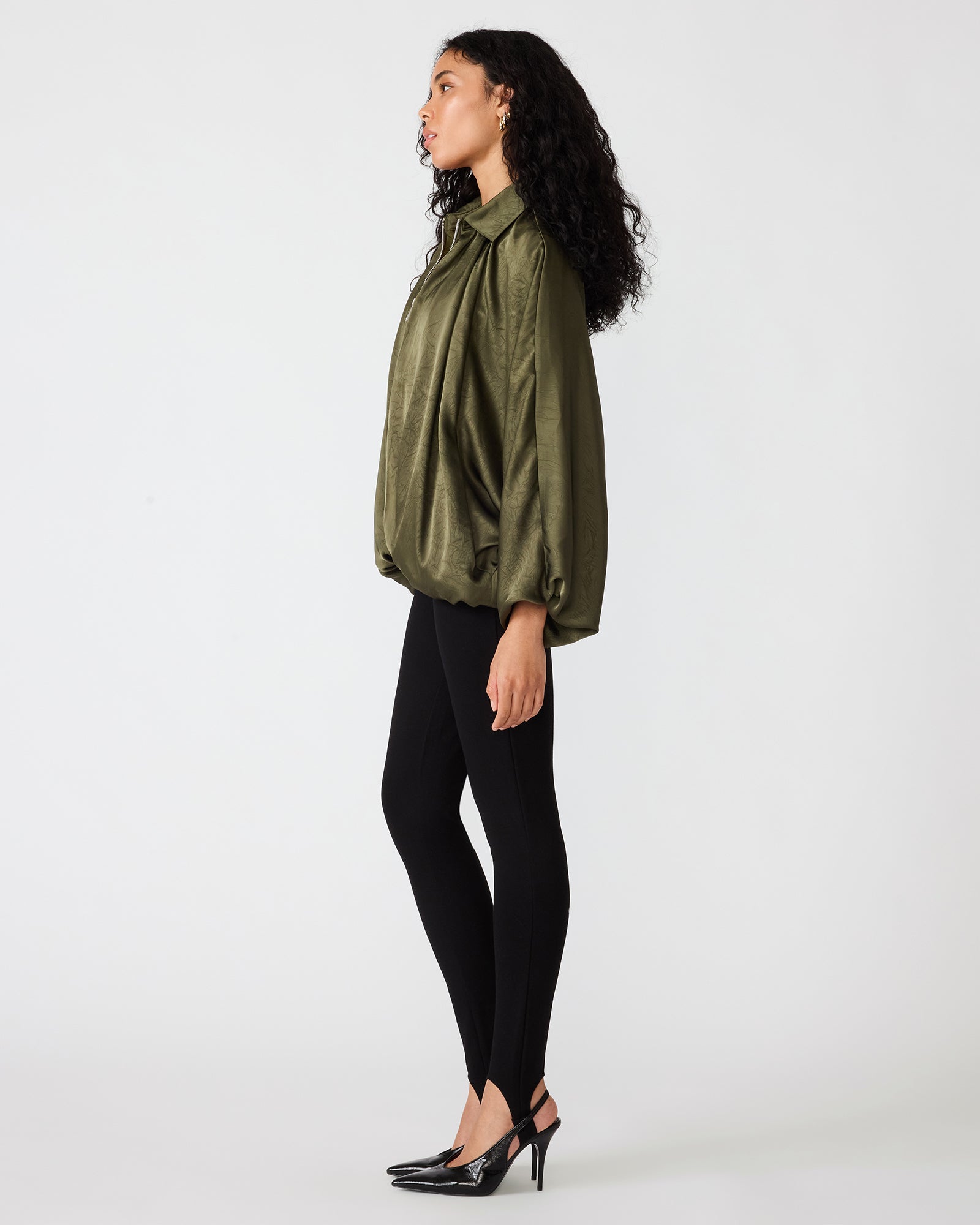 ASPEN JACKET OLIVE - Clothing - Steve Madden Canada - view 2