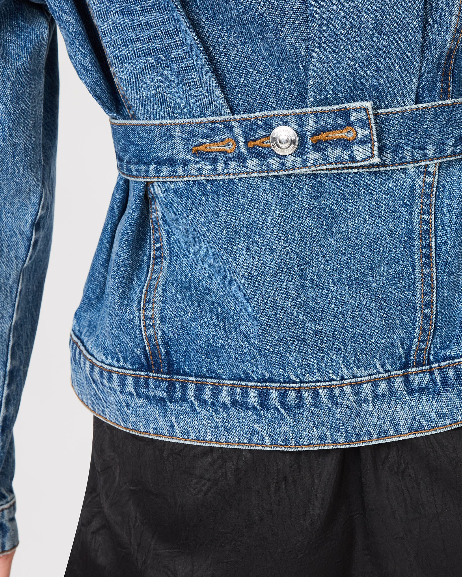 HENRIETTA JACKET DENIM - Clothing - Steve Madden Canada - view 4