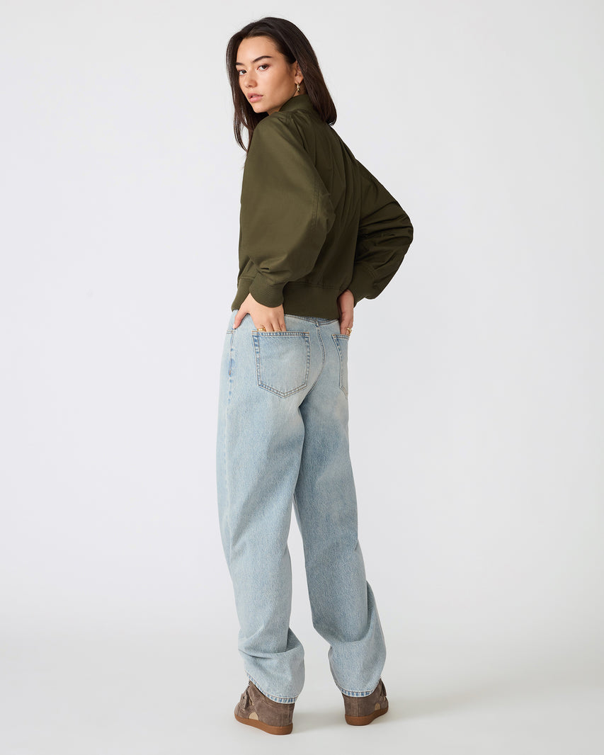 BRAY JACKET OLIVE - Clothing - Steve Madden Canada - view 5