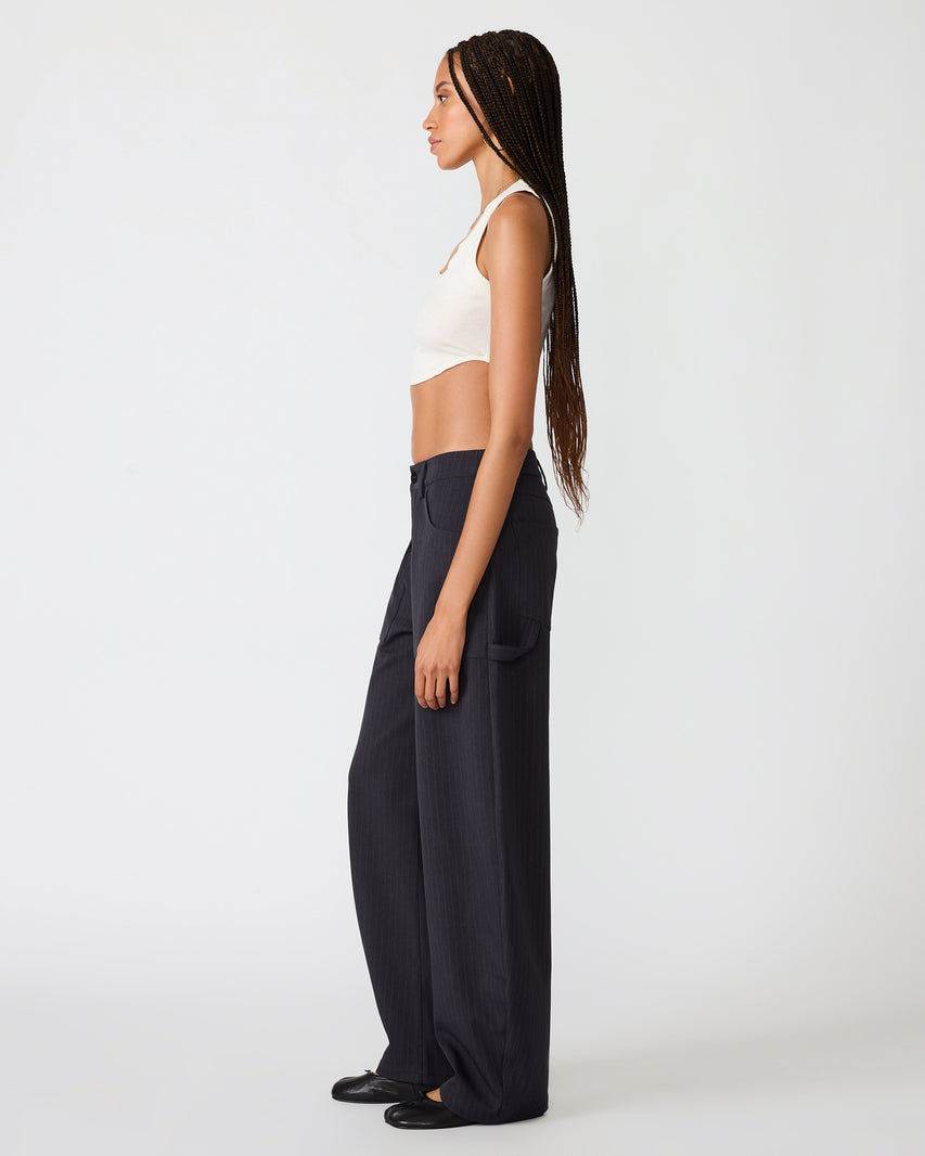 HANSEN PANT NAVY - Clothing - Steve Madden Canada - view 3