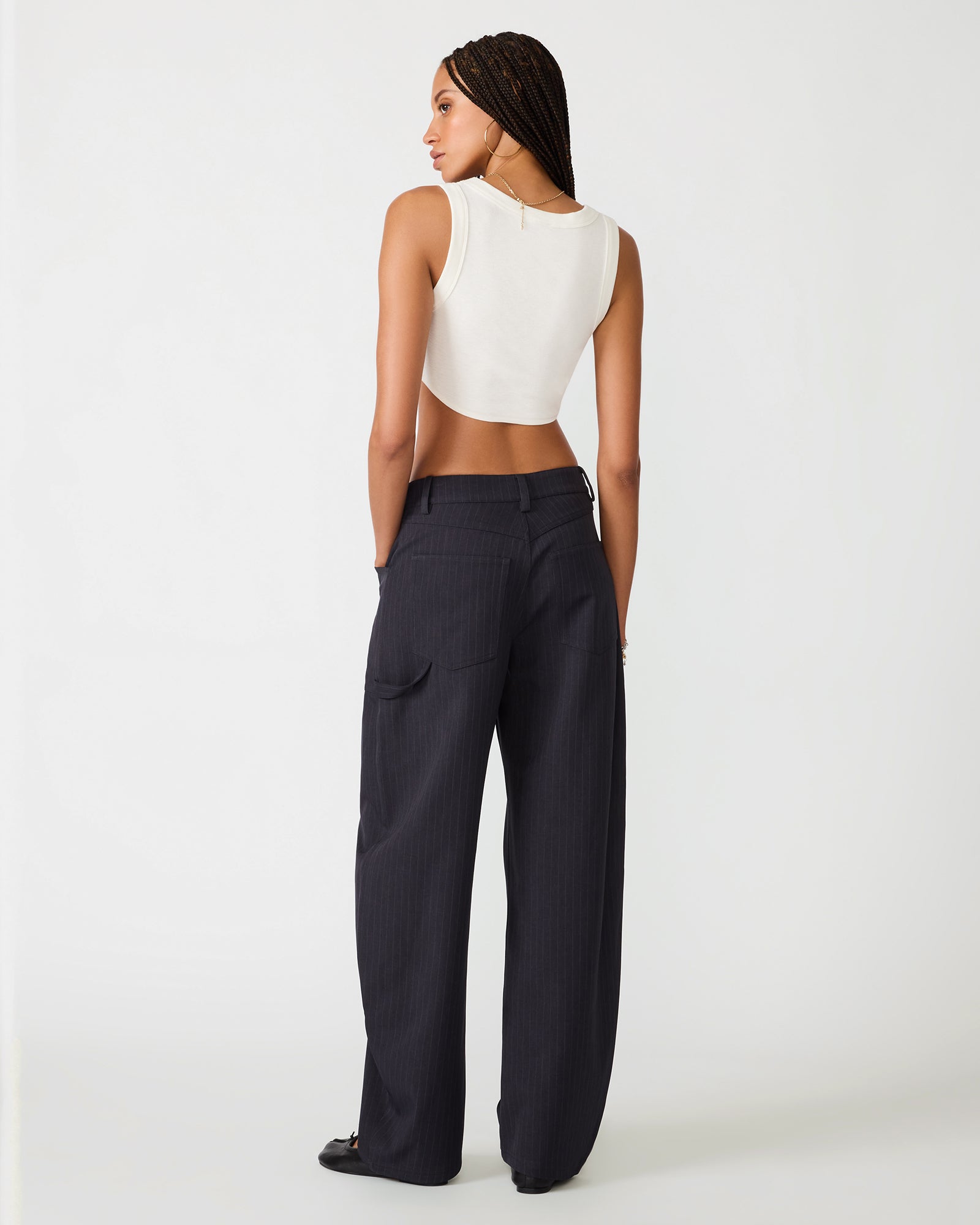 HANSEN PANT NAVY - Clothing - Steve Madden Canada - view 2