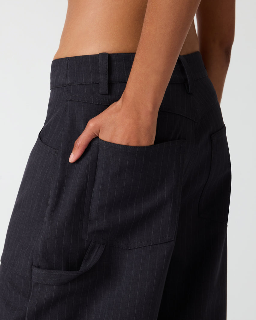 HANSEN PANT NAVY - Clothing - Steve Madden Canada - view 5