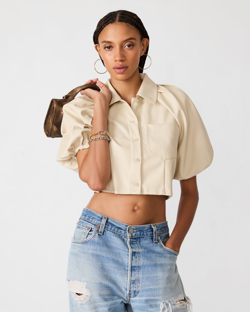 REECE TOP BONE - Clothing - Steve Madden Canada - view 4