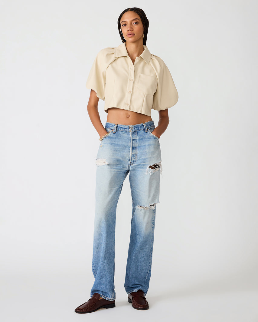 REECE TOP BONE - Clothing - Steve Madden Canada