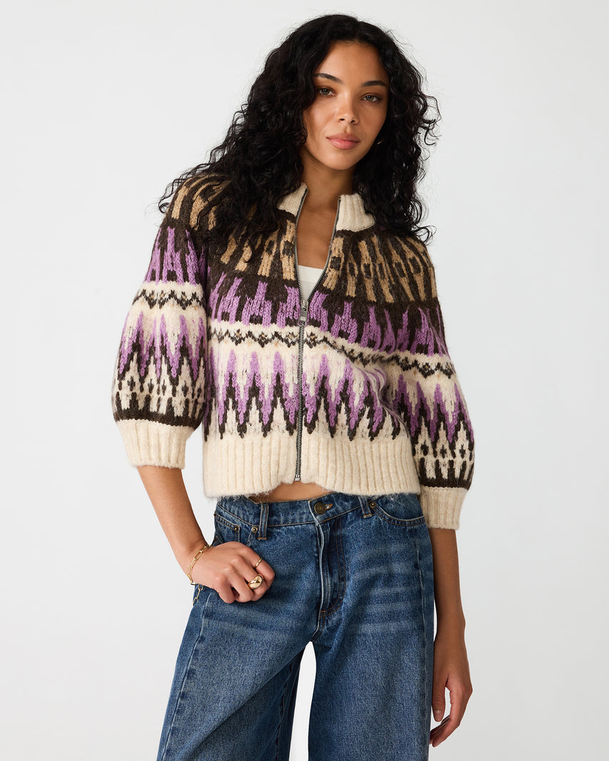 ADLEY SWEATER MULTI - Clothing - Steve Madden Canada