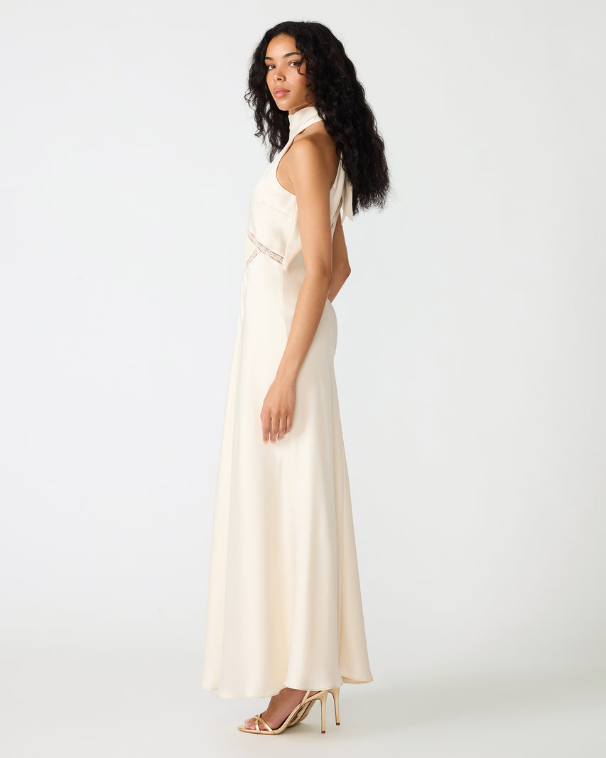 EMMALIE DRESS CREAM - Clothing - Steve Madden Canada - view 3