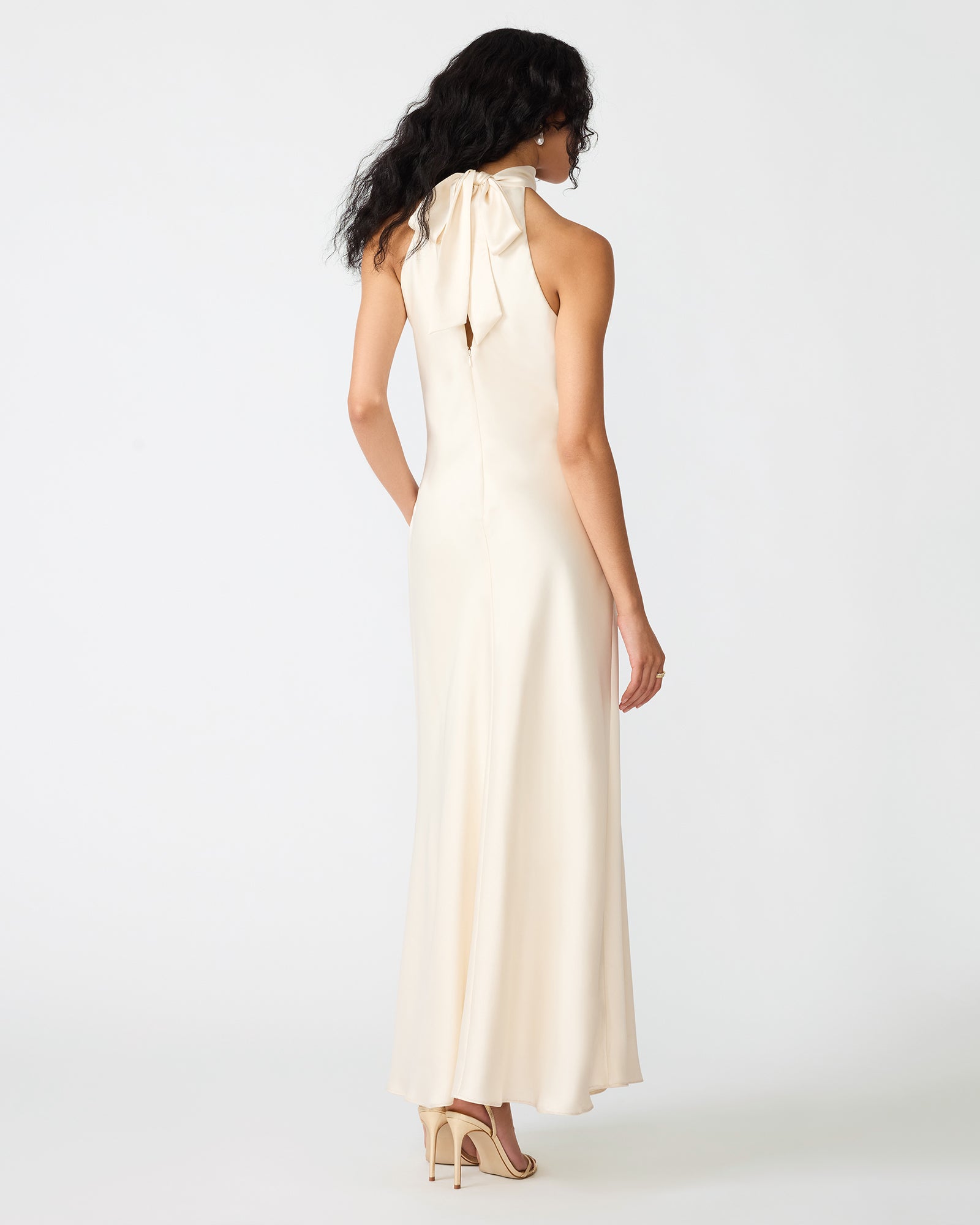 EMMALIE DRESS CREAM - Clothing - Steve Madden Canada - view 5