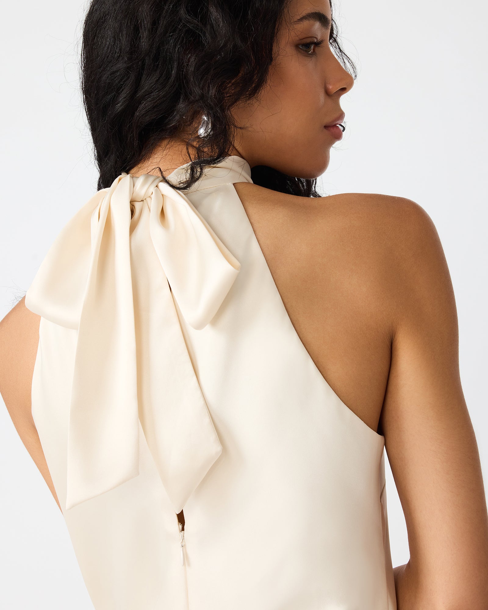 EMMALIE DRESS CREAM - Clothing - Steve Madden Canada - view 4