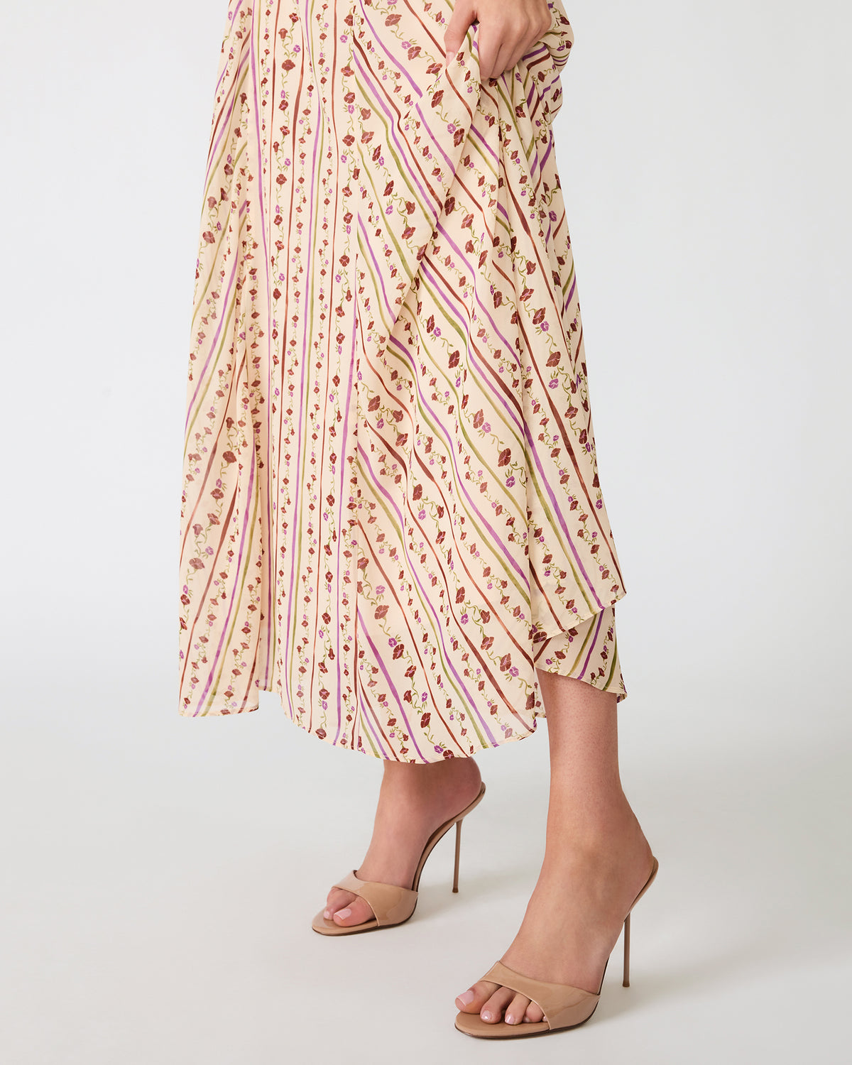 ESTELA DRESS IVORY MULTI - Clothing - Steve Madden Canada - view 4