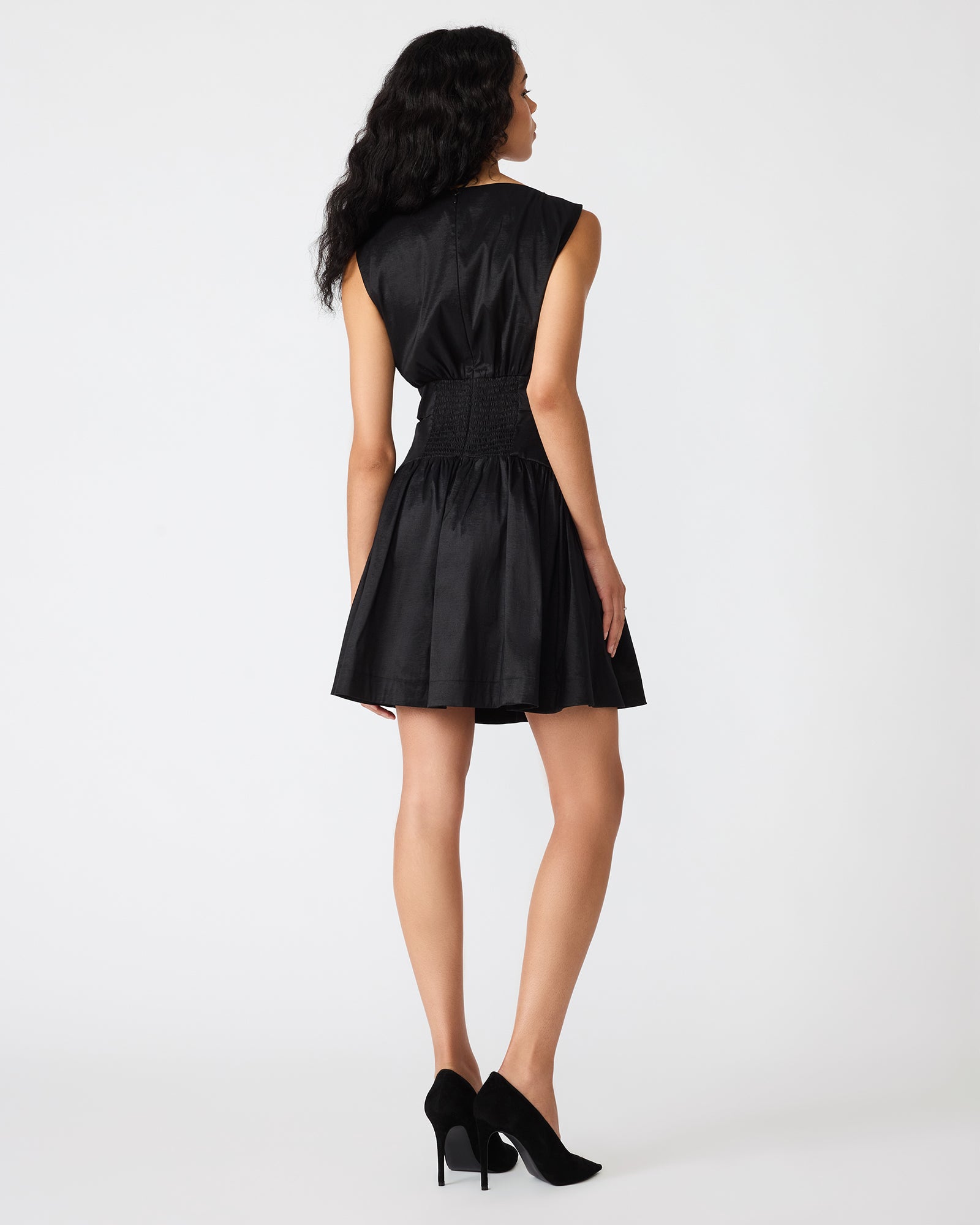 KEALY DRESS BLACK - Clothing - Steve Madden Canada - view 5