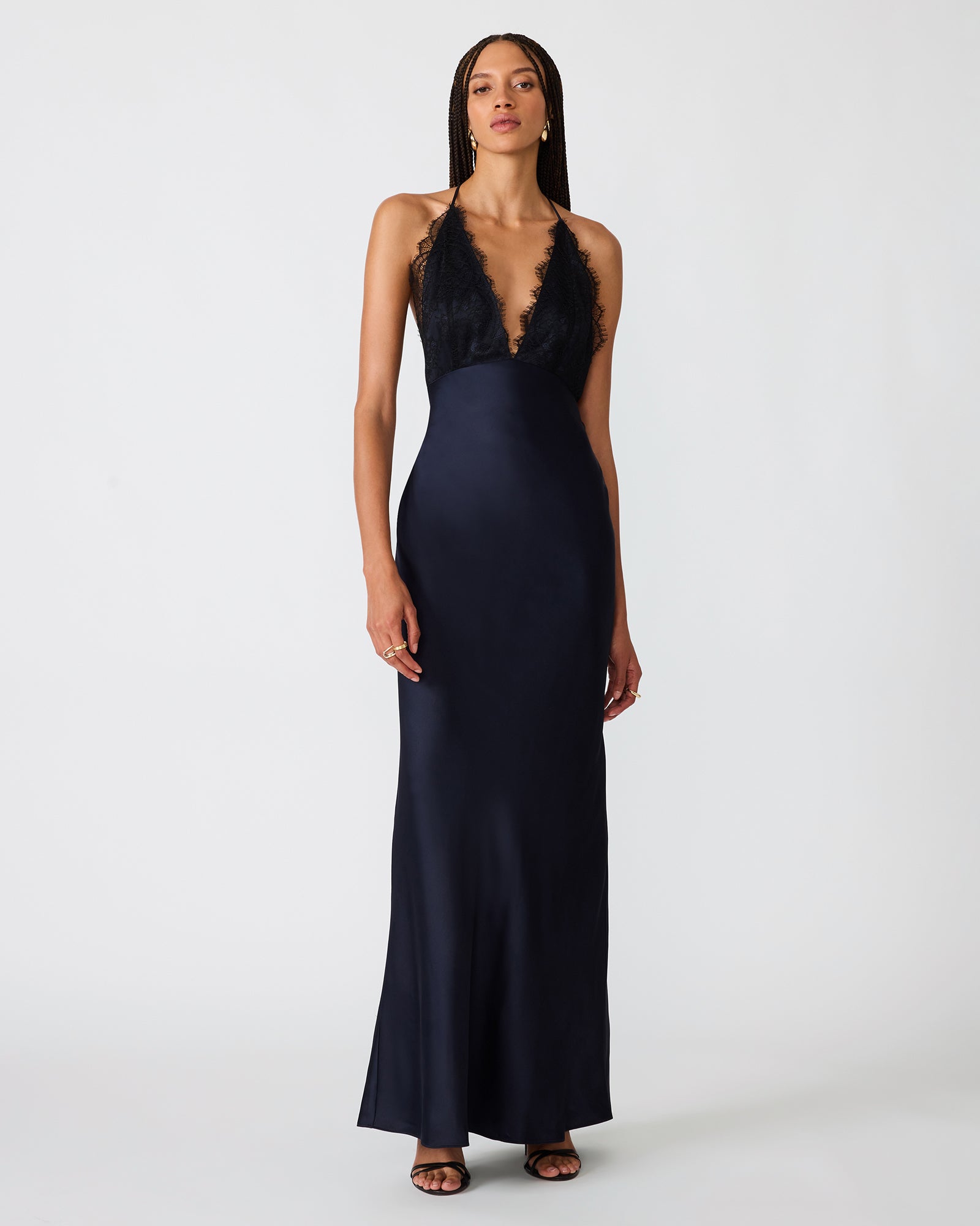 PHIA DRESS MIDNIGHT - Clothing - Steve Madden Canada