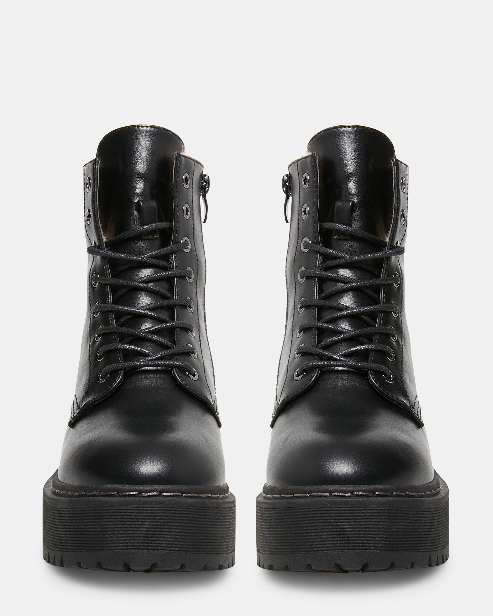 Bottines à plateforme noires BETTYY-F Bottines de créateur pour