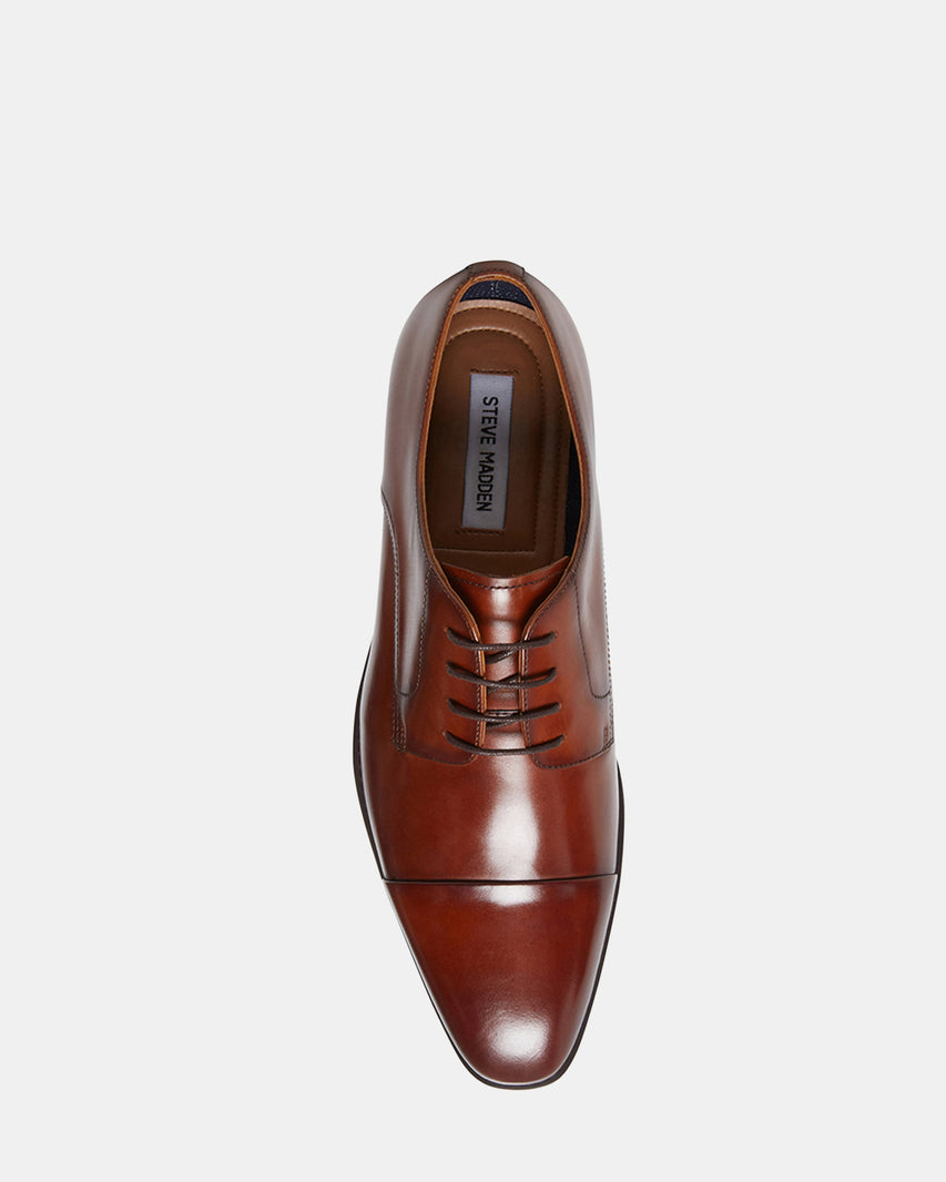 PLOT TAN LEATHER - Men's Shoes - Steve Madden Canada