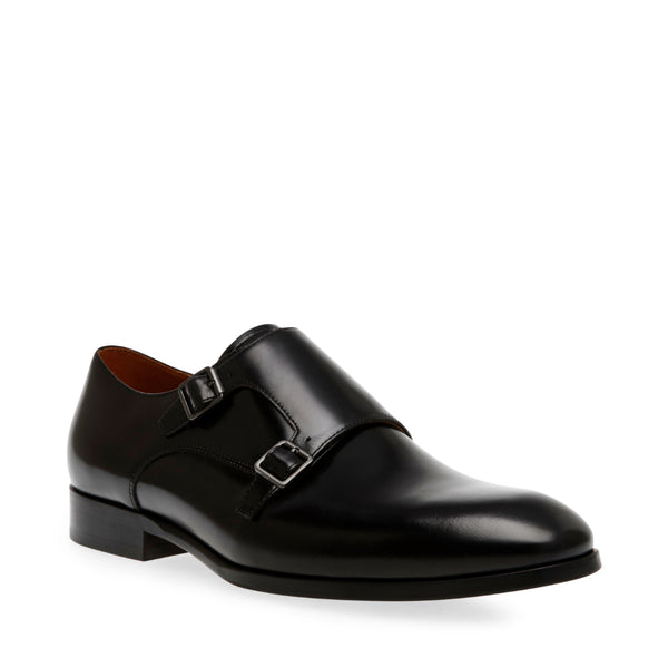 PERRYY BLACK LEATHER - Men's Shoes - Steve Madden Canada