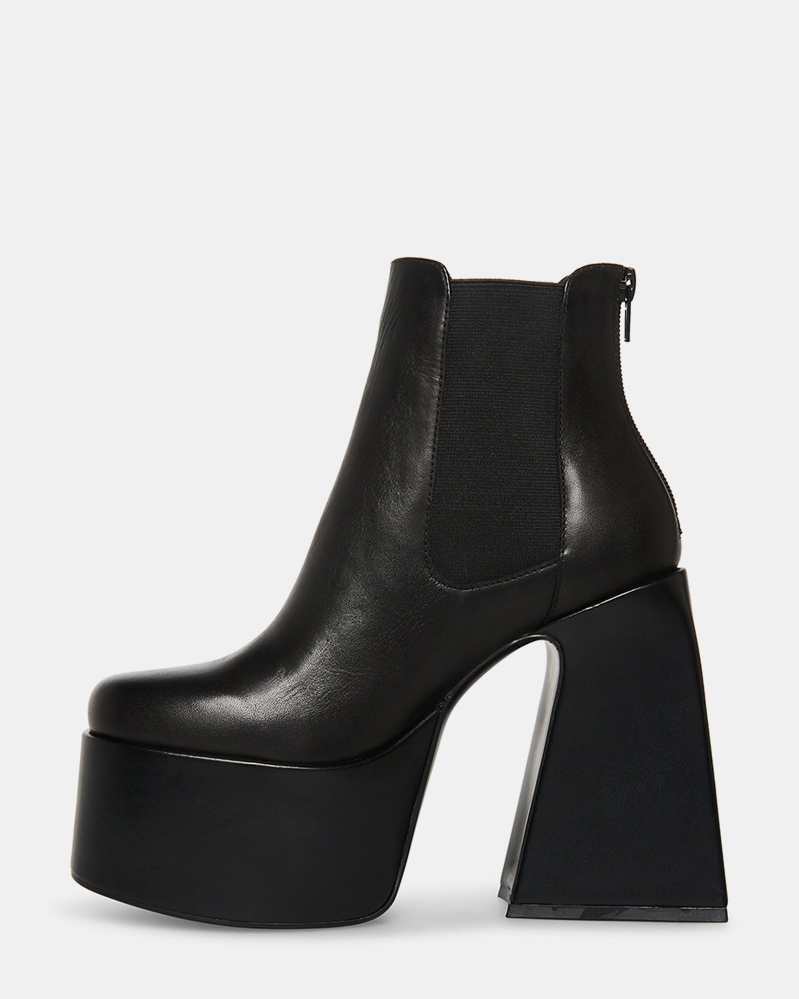 HUSTLE BLACK LEATHER - Women's Shoes - Steve Madden Canada