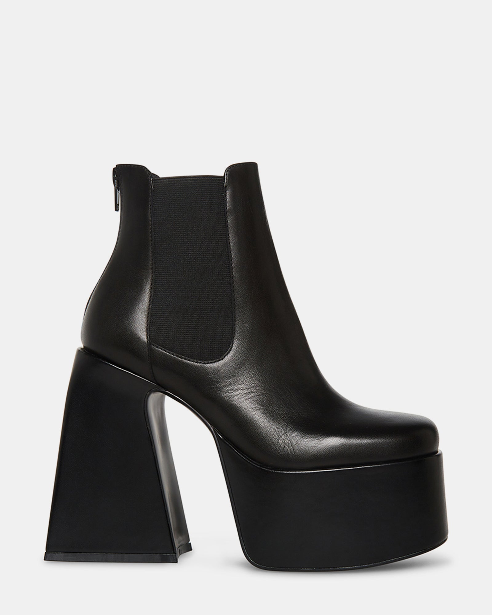 HUSTLE BLACK LEATHER - Women's Shoes - Steve Madden Canada