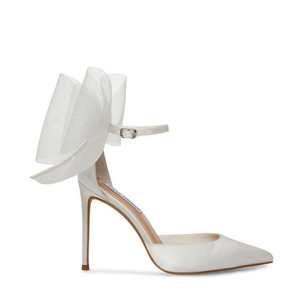 VALENTEEN WHITE FABRIC - Women's Shoes - Steve Madden Canada