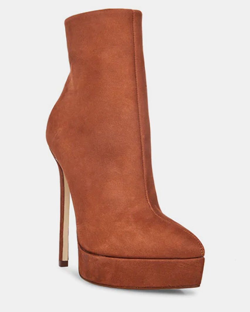 VELINA BROWN NUBUCK - Women's Shoes - Steve Madden Canada