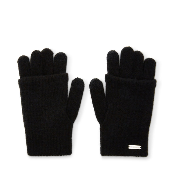 TOUCHSCREEN RIBBED GLOVES BLACK - Accessories - Steve Madden Canada