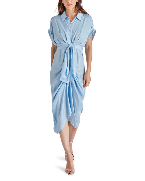 TORI DRESS LIGHT BLUE - Clothing - Steve Madden Canada